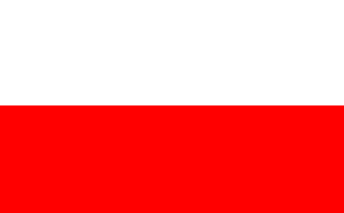 Polen Flagge 30 x 45